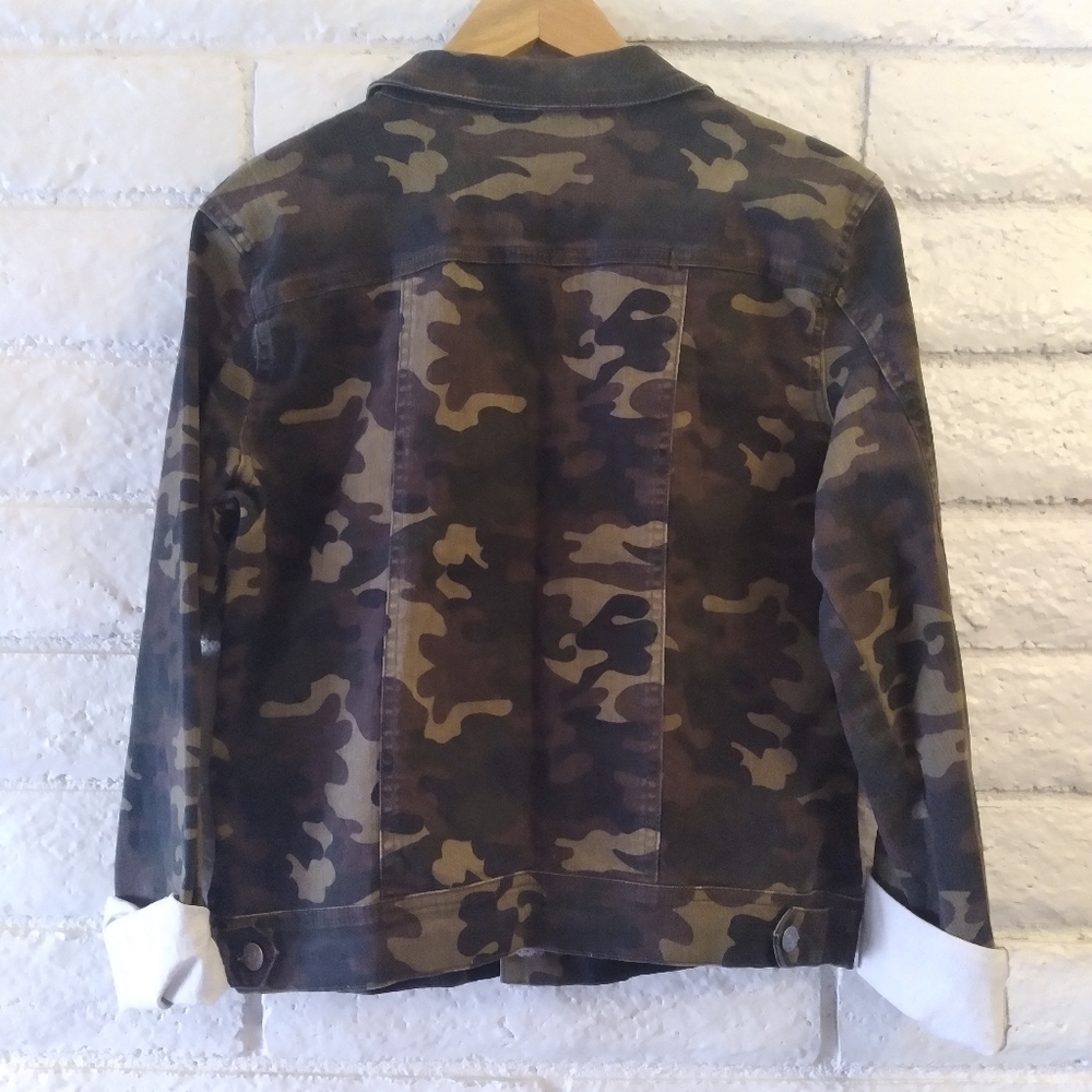 Cello Camo Denim Jacket - Picture 3 of 6